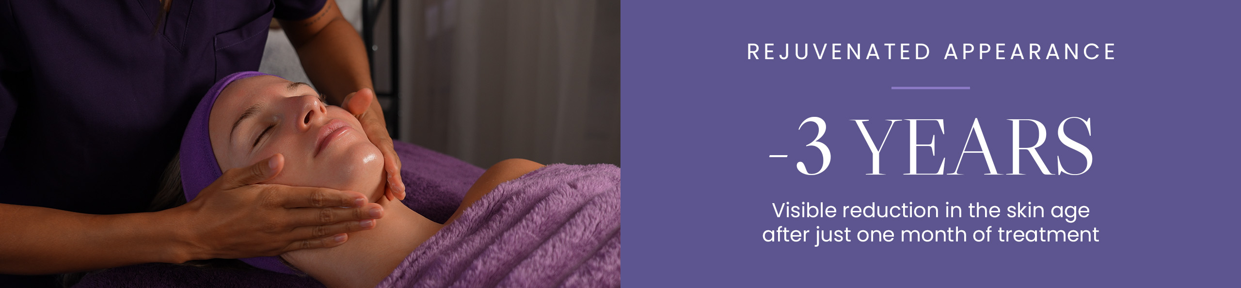 CONTINVE 3 years younger desktop banner